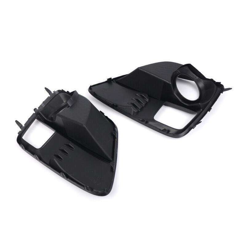 2pcs Set Front Bumper Fog Light Hole Covers For Subaru WRX STI 2015-2017