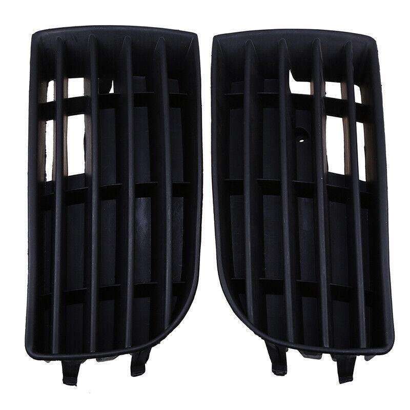 Front Bumper Grille Fog Light Trim Cover For Volkswagen VW Golf 5 2004-2009 Pair