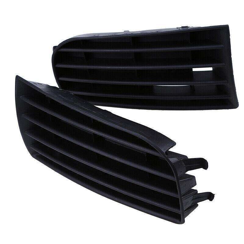 Front Bumper Grille Fog Light Trim Cover For Volkswagen VW Golf 5 2004-2009 Pair