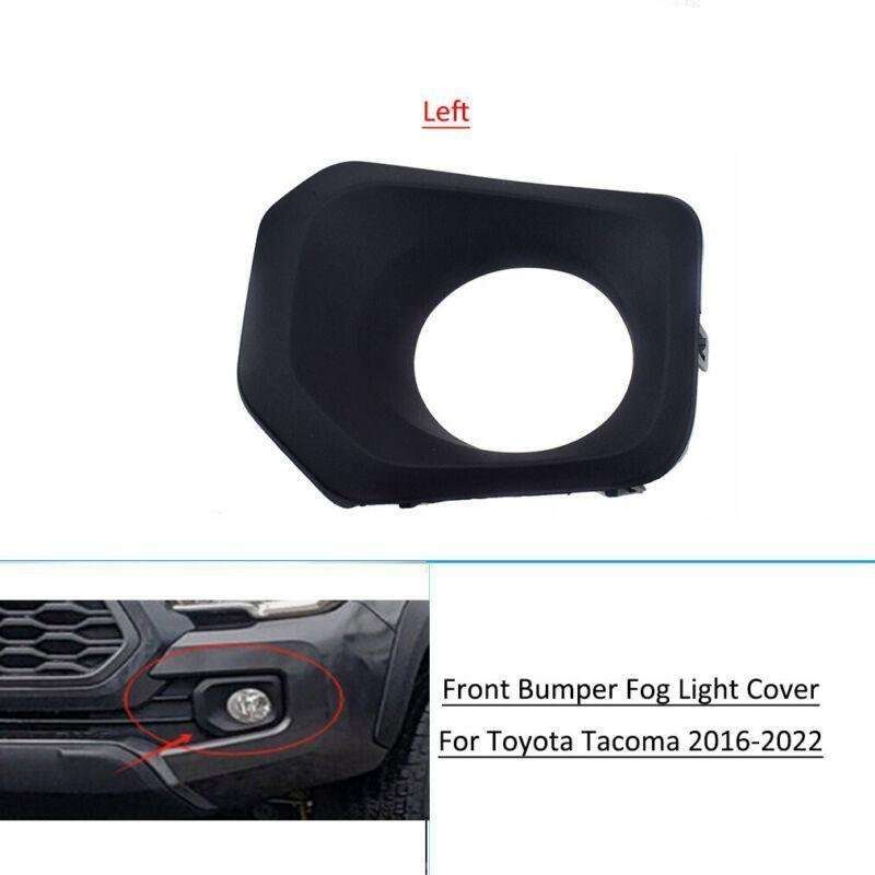 Lower Bumper Fog Light Cover Bezel Grille For Toyota Tacoma 2016-2021 Left Side