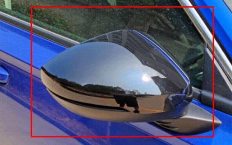For Acura Integra 2023-24 Bright Black Side Door Rearview Mirror Cover cap trim