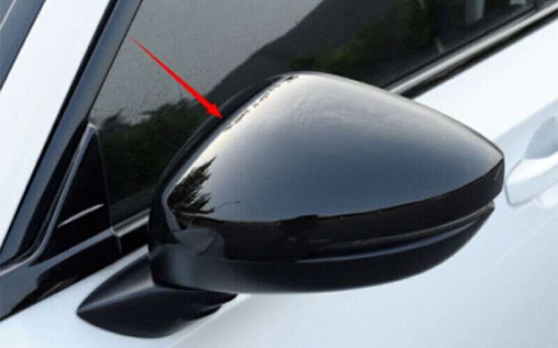 For Acura Integra 2023-24 Bright Black Side Door Rearview Mirror Cover cap trim