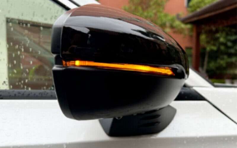 For Acura Integra 2023-24 Bright Black Side Door Rearview Mirror Cover cap trim