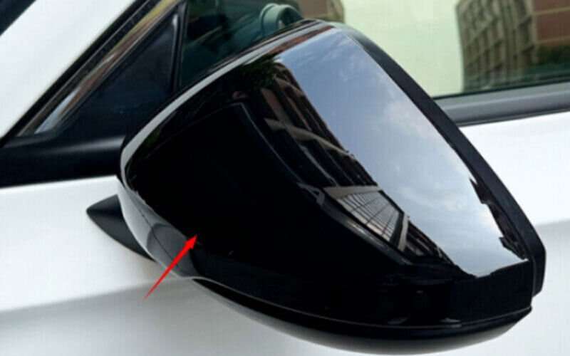 For Acura Integra 2023-24 Bright Black Side Door Rearview Mirror Cover cap trim