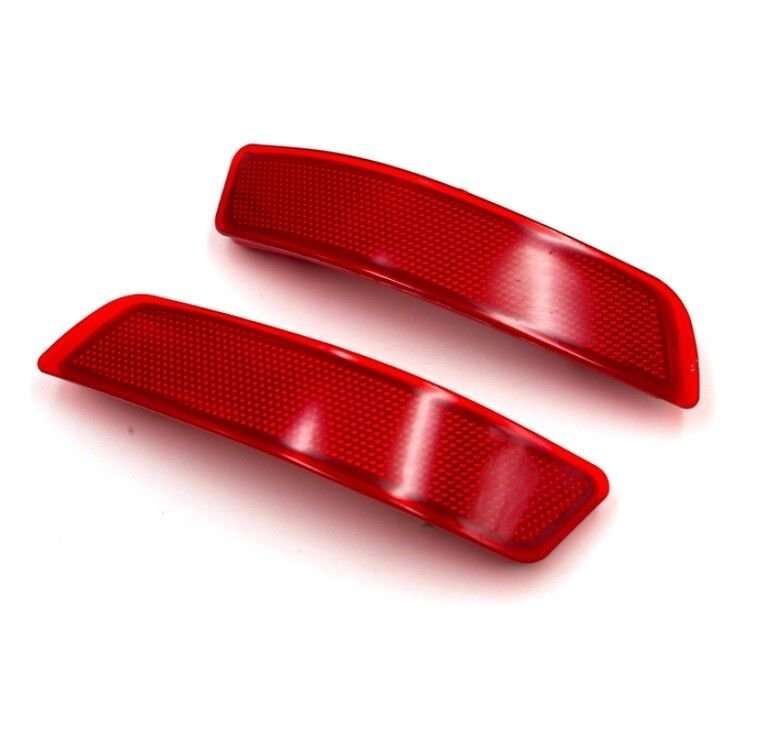 Pair Rear Bumper Left Right Lamp Reflector Red for Toyota Corolla 14 15 16 17
