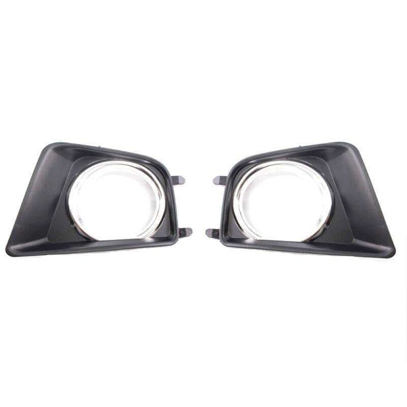 2x Front Bumper Fog Light Grille Cover For Toyota Tacoma 2012-2015 Left+Right
