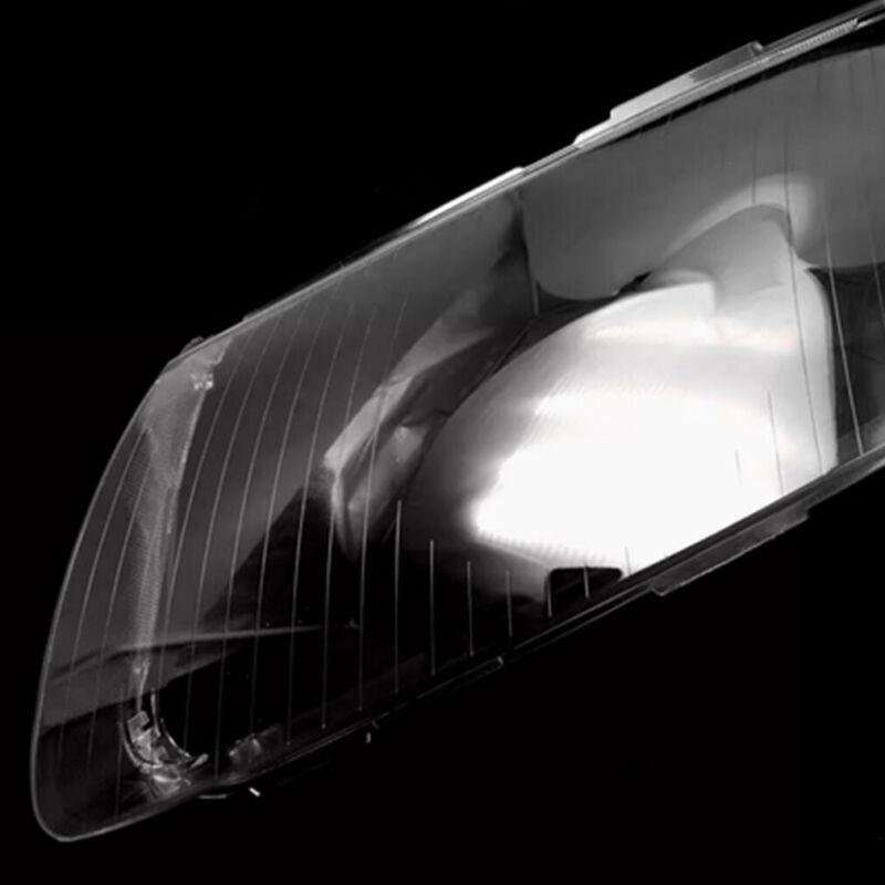 Pair Headlight Headlamp Clear Lens Cover Shell For Audi A6L 2006-2011 2008