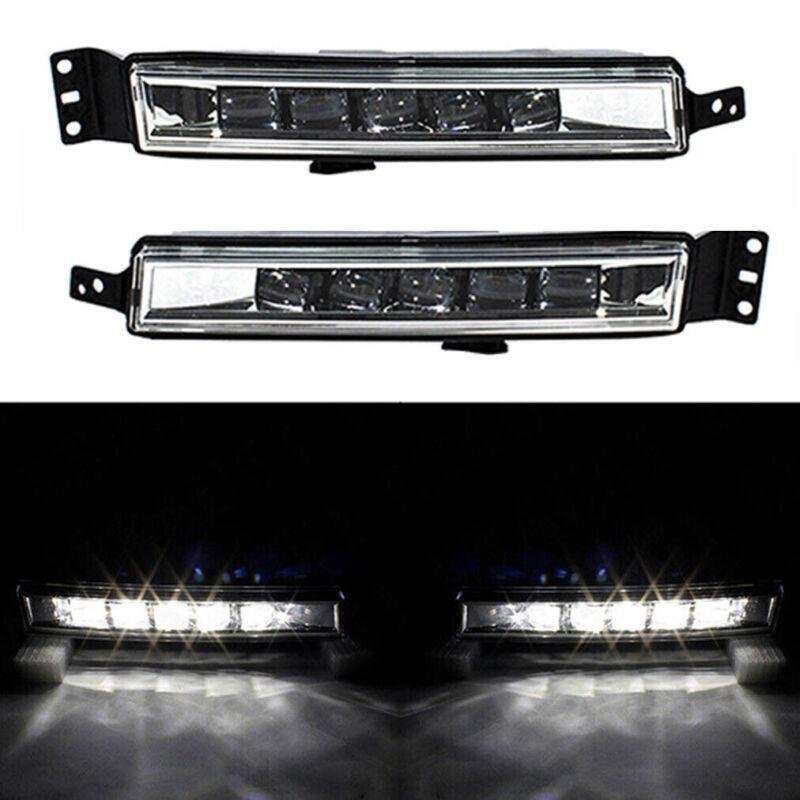 LED Front Fog Lamps Lights With Wire For Honda Accord US 2016-2018 Pair