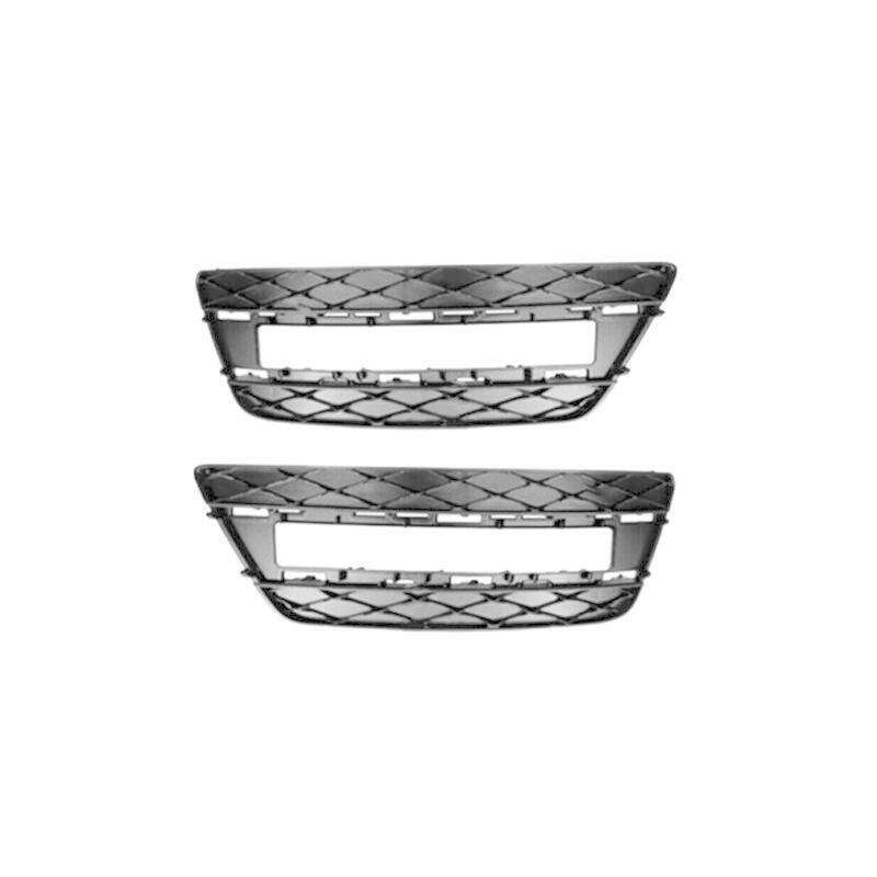 2xFront Bumper Fog Light Grille Cover For Benz X166 GLS GL350 GL450 2013-2016 LR
