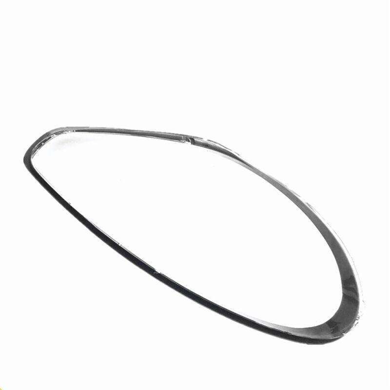 Headlight Headlamp Clear Lens Cover Pair For Porsche Panamera 2014 2015 2016