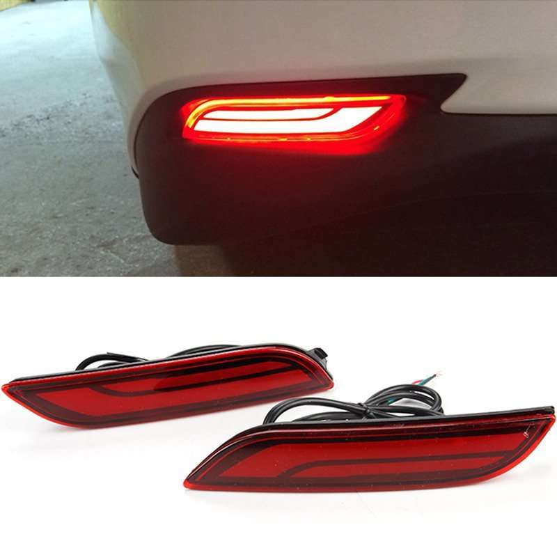 For 2018 2019 2020 Toyota Camry LED Rear Fog Light Tail Bumper Light 2PCS