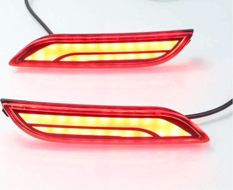 For 2018 2019 2020 Toyota Camry LED Rear Fog Light Tail Bumper Light 2PCS