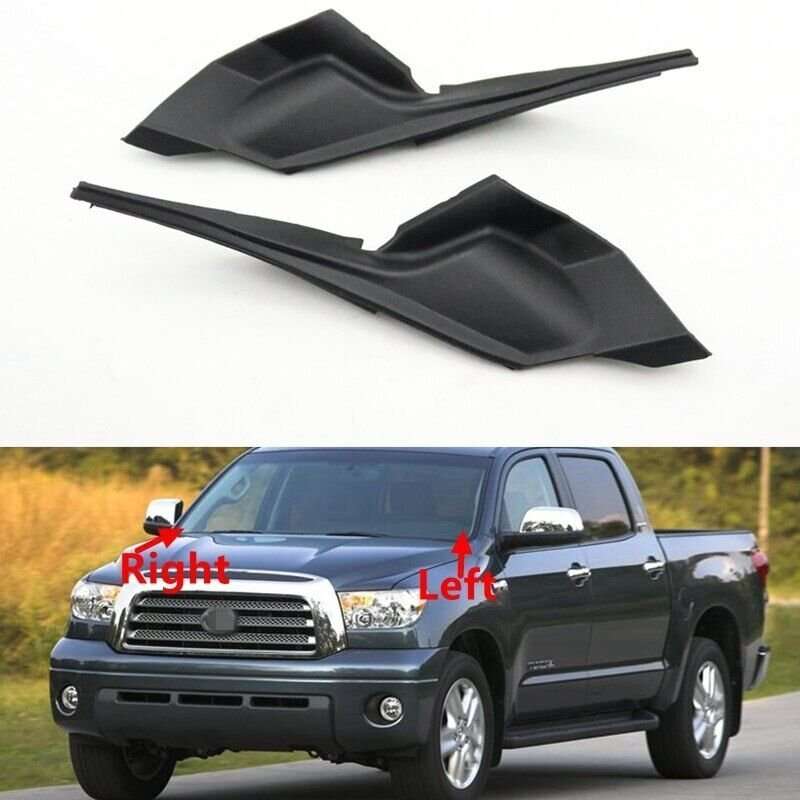 1 Pair Front Windshield Fender Cowl Wiper Seal Cover For Toyota Tundra US 07-13
