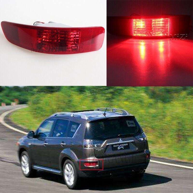 Left Side For Mitsubishi Outlander 2007-12 Rear Tail Bumper Reflector Fog Light