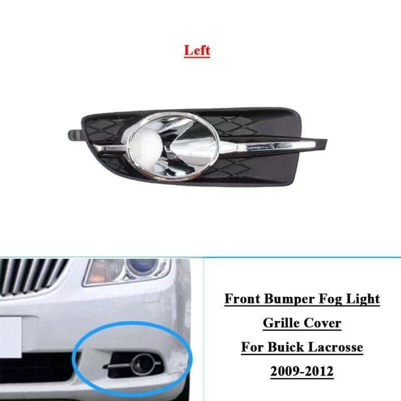 Front Bumper Fog Light Grille Cover For Buick Lacrosse 2009-2012 Left 20927959