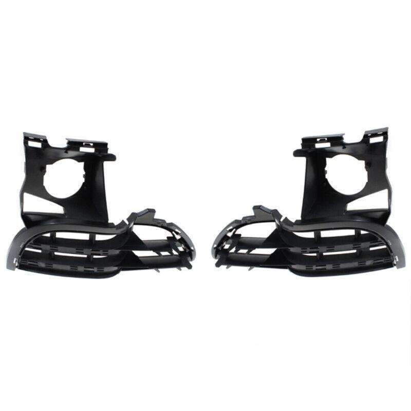 2x Front Bumper Fog Light Grille Cover For Porsche Cayenne 11-14 Left + Right
