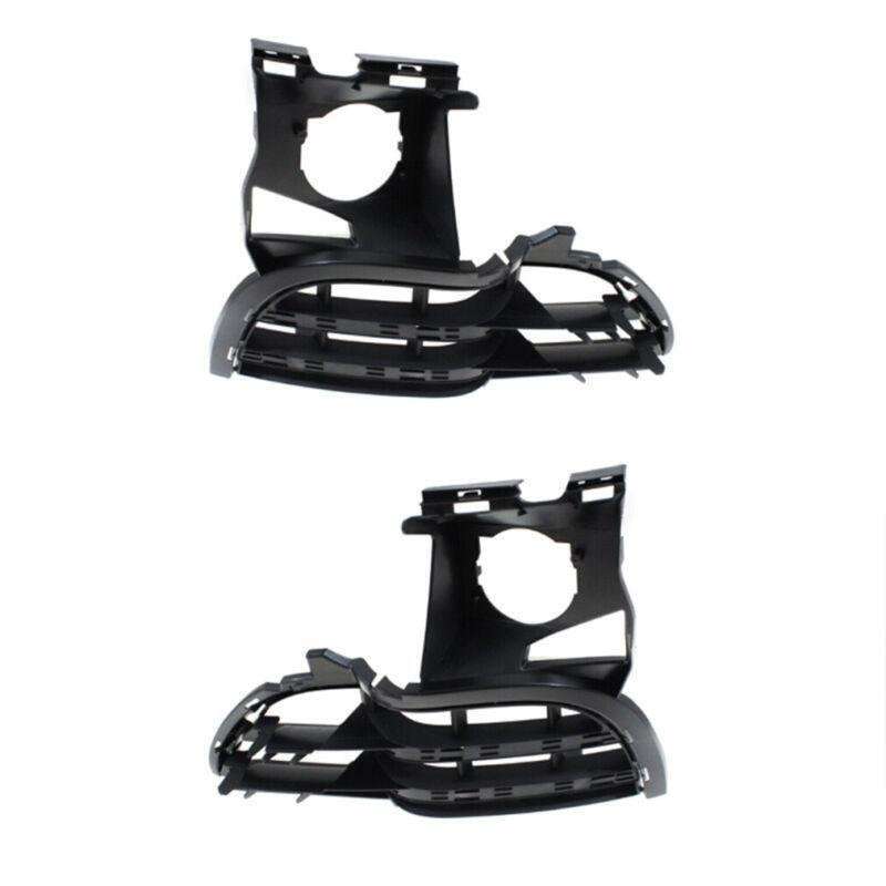 2x Front Bumper Fog Light Grille Cover For Porsche Cayenne 11-14 Left + Right