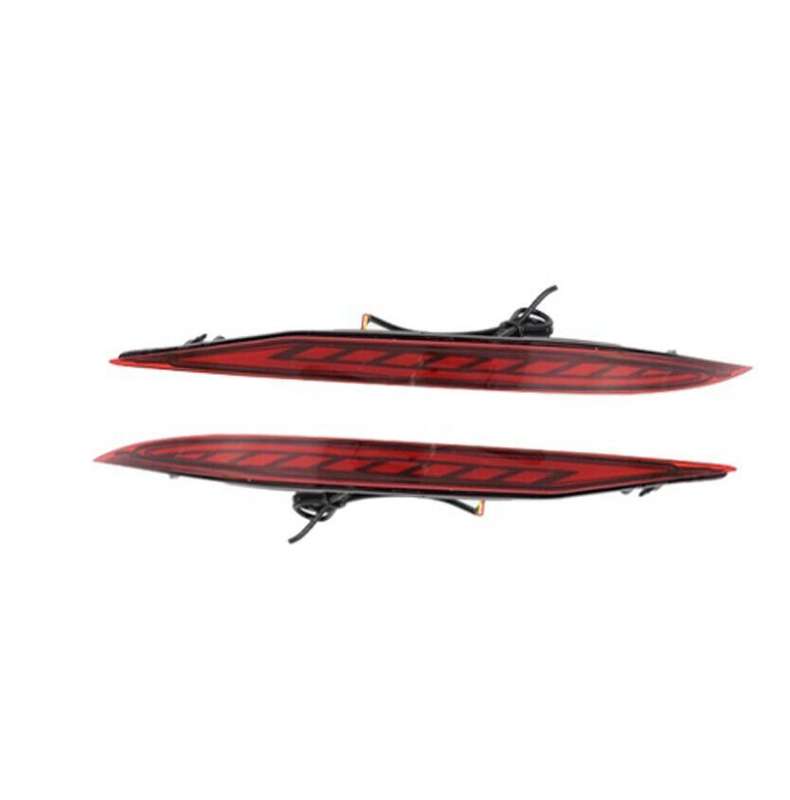 For Hyundai Elantra 2021-2023 LED Rear Bumper Reflector Brake Light Lamp 2PCS