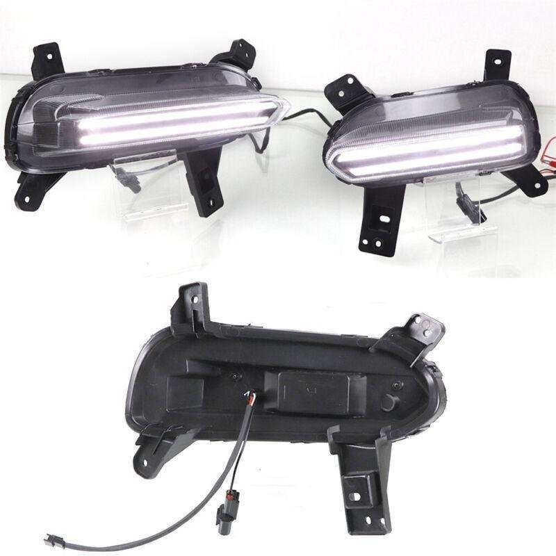 Fit For Kia Cerato 2019-2020 LED DRL Daytime Running Fog Light Lamps