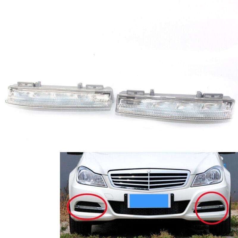 For MERCEDES BENZ W204 2007-2014 LEFT RIGHT FOG LIGHT CLEAR LED W212 09-14 R172
