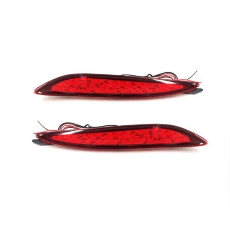 Rear Brake Taillight Bumper Reflector Light For Hyundai Sonata 8 10-15 Pair