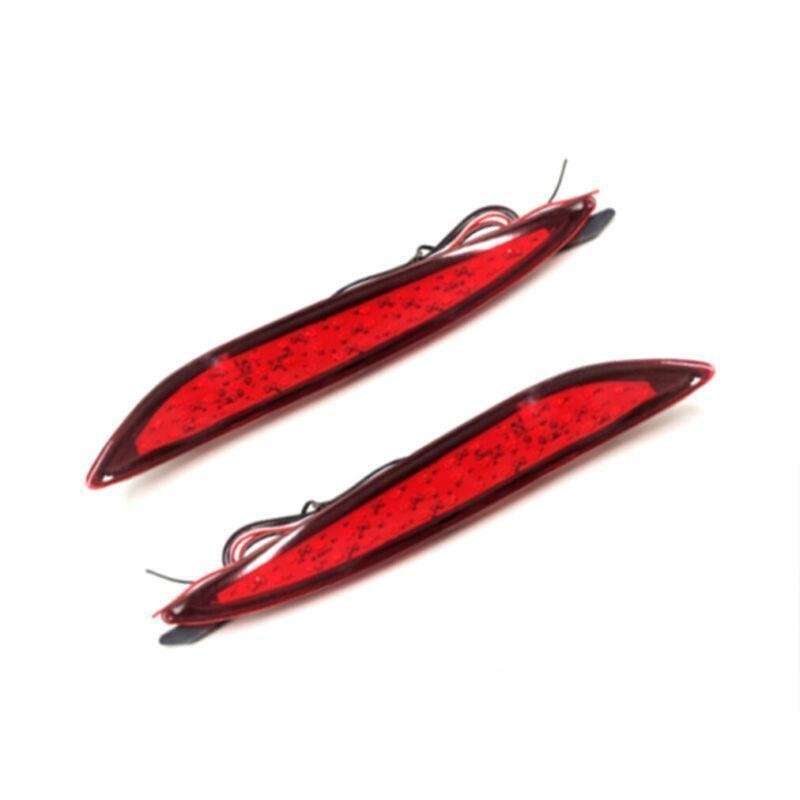 Rear Brake Taillight Bumper Reflector Light For Hyundai Sonata 8 10-15 Pair