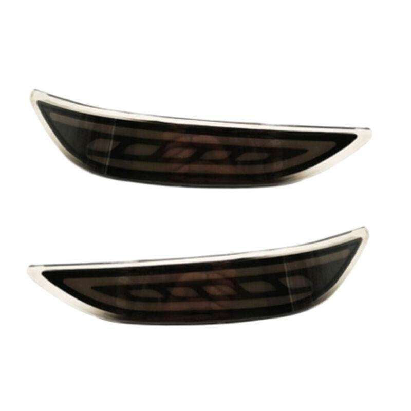Smoked Rear Brake Taillight Bumper Reflector Light For Honda City 15-19 Pair B