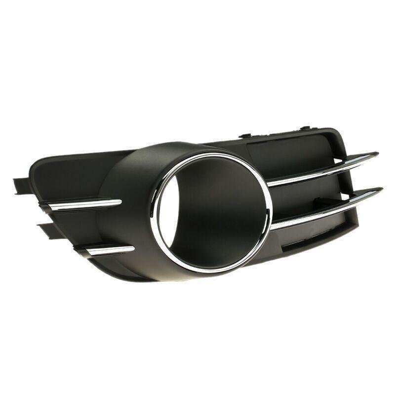 Pair Car Lower Bumper Grille and Fog Light Decoration fit for Audi A6 C7 12-14