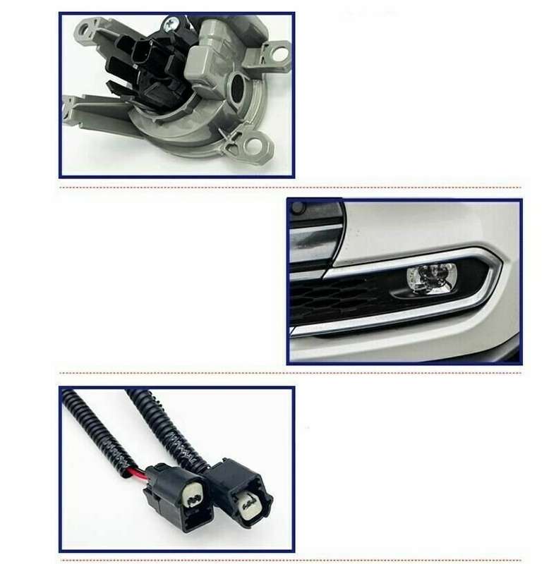 Light bulb LED Front bumper fog light harness switch For Toyota Sienna 2021-2023