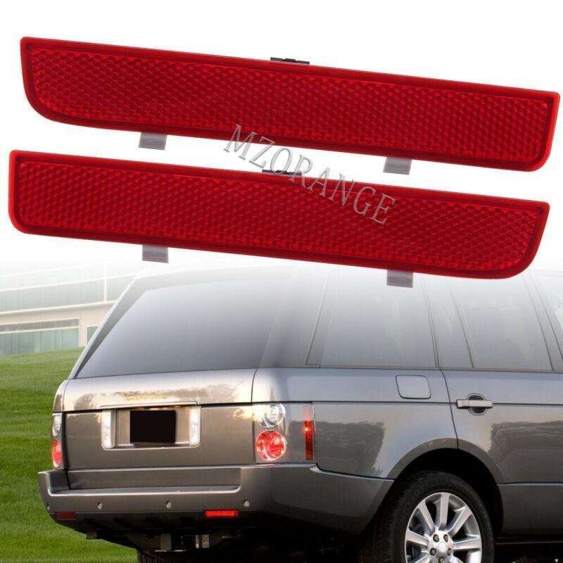 Pair Rear Bumper Reflector LR006349 LR006348 Fit For Land Rover Range Rover L322