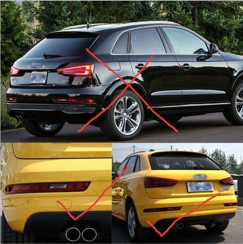 Rear Left Bumper Tail Light Reverse Lamp Red 8UD 945 095 B For Audi Q3 2016-2018
