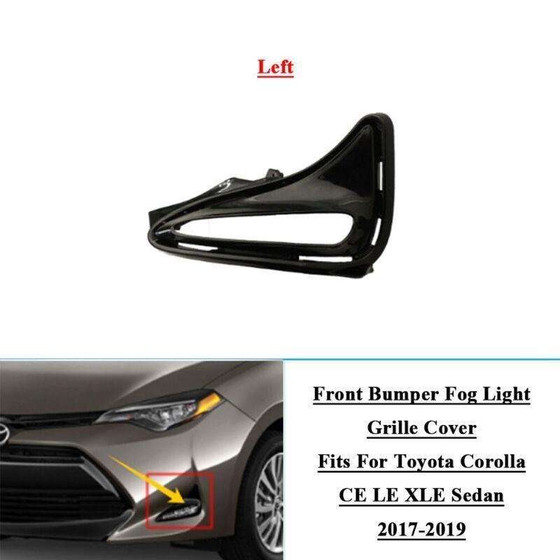 Front Bumper Fog Light Grille Cover For Toyota Corolla 17-19 Left 8148202660