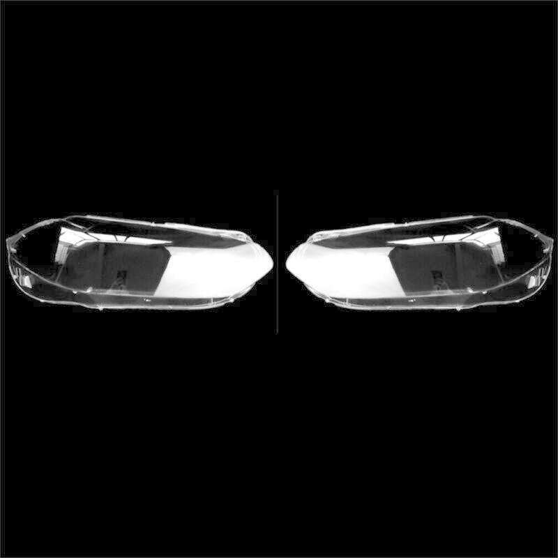 For BMW 1 Series 2016-2021 Left+Right Side Headlight Headlamp Clear Lens Cover