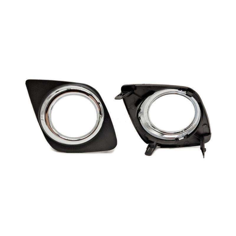 Front Driving Fog Light Lamp Grille Set Fit For Toyota RAV4 2009-2012