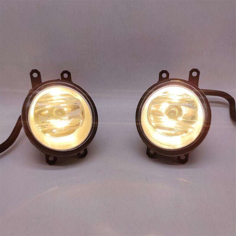 Front Driving Fog Light Lamp Grille Set Fit For Toyota RAV4 2009-2012