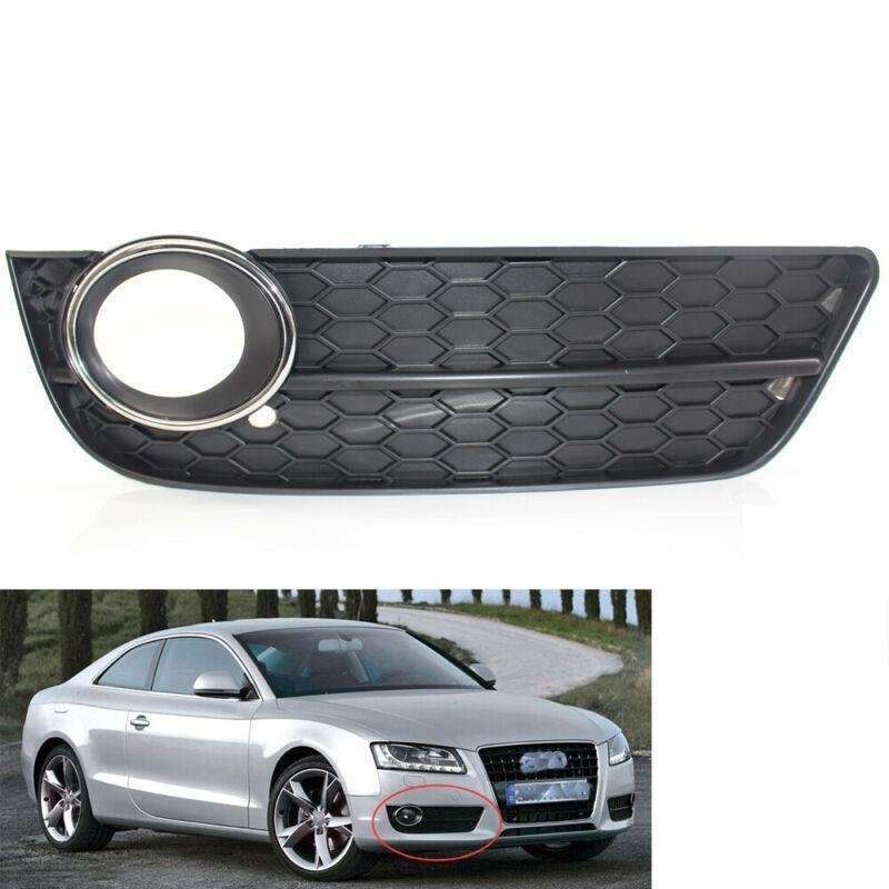 1X ABS Car Front Right Bumper Fog Light Lower Grille Cover for Audi A5 2008-2011
