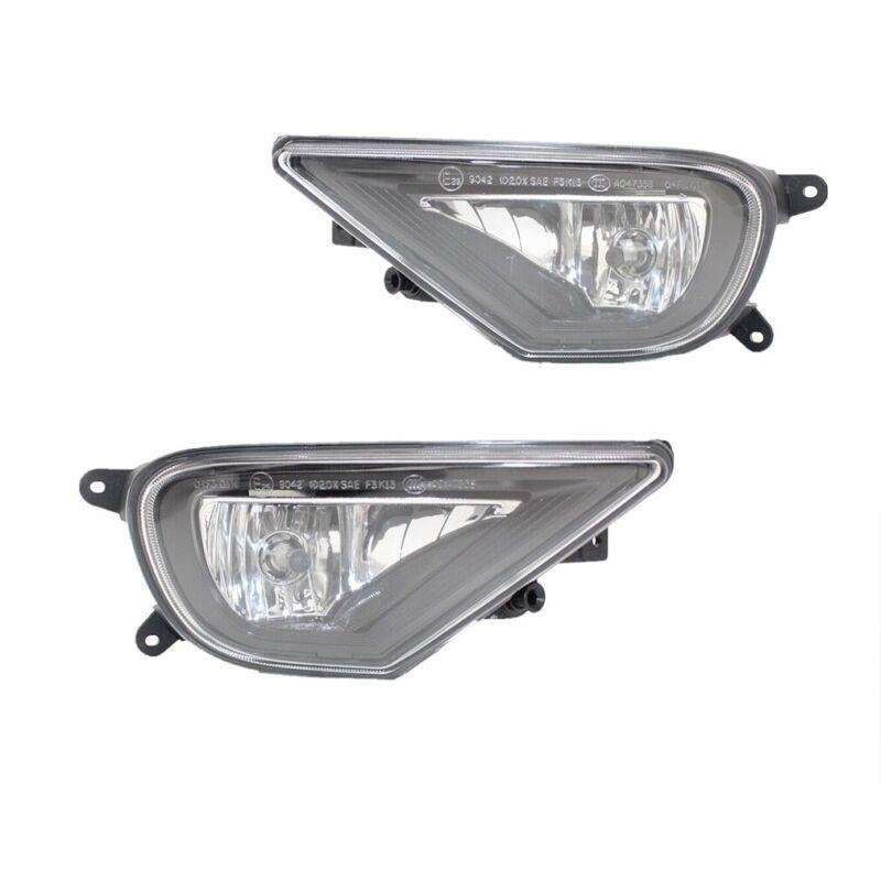Front Bumper Fog Light Lamps For Volkswagen VW Touareg 2016 2017 2018 Pair