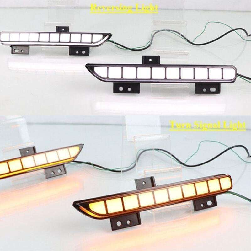 Rear Fog Brake Bumper Reflector Light For Ford Raptor SVT F150 17-19 Pair A