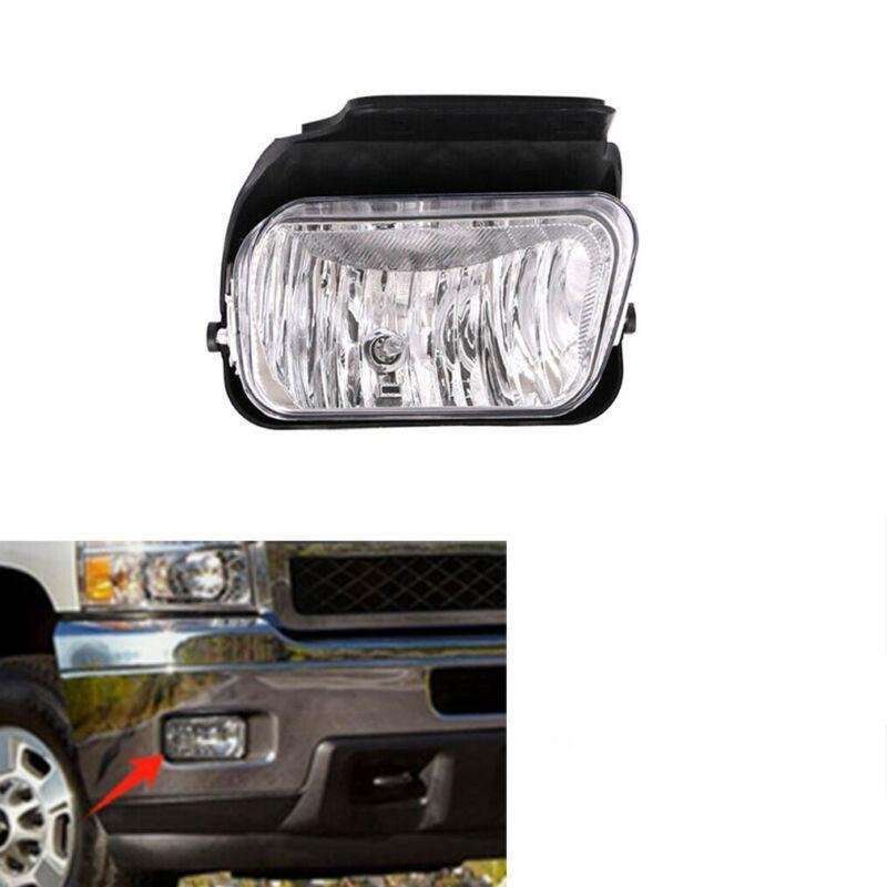 Fog Lights For 2003-2007 Chevy Silverado Front Bumper Lamps Clear Lens Right