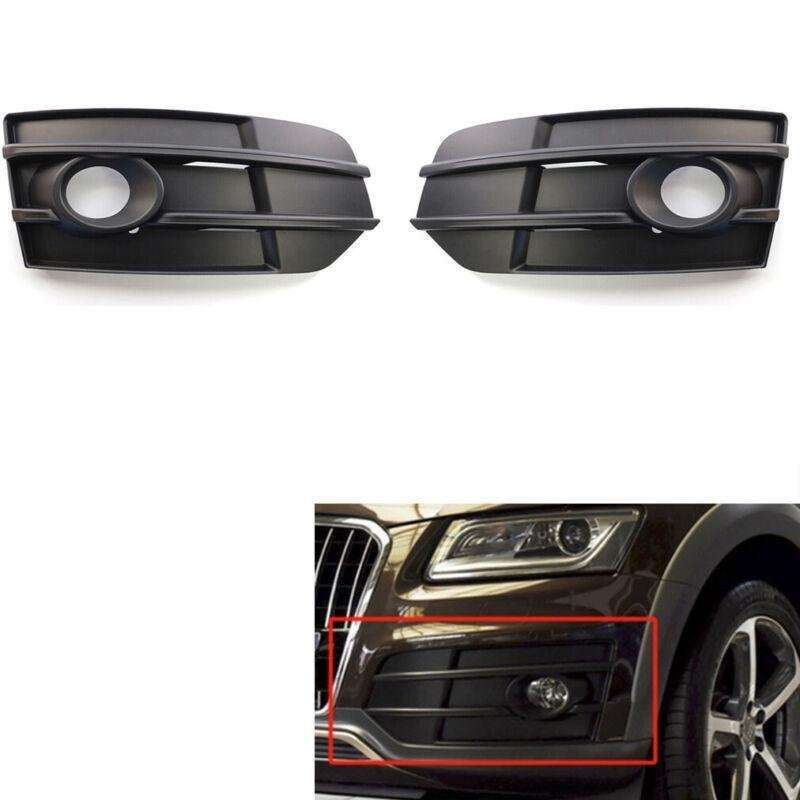 Front Fog Light Grille Cover For Audi Q5 Cross Country/Off-Road 2009-2017 Pair