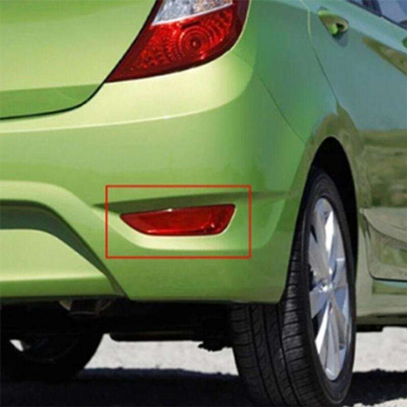 Rear Bumper Reflector Light For Hyundai Accent 2008-2015 Pair
