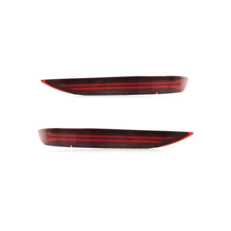 2x Rear Brake Taillight Bumper Reflector Lights For Chevrolet Equinox 2017-2022