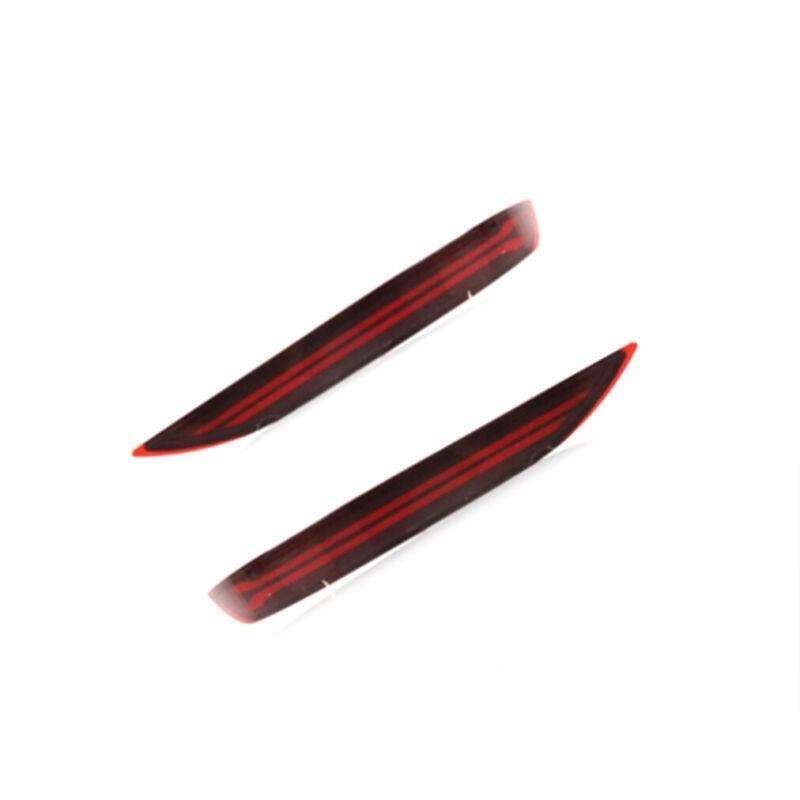 2x Rear Brake Taillight Bumper Reflector Lights For Chevrolet Equinox 2017-2022