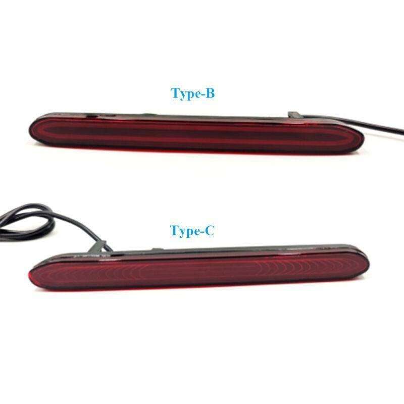 Rear Bumper Reflector Lights Brake Tail LampFor Honda Odyssey 2007-2008 Pair B