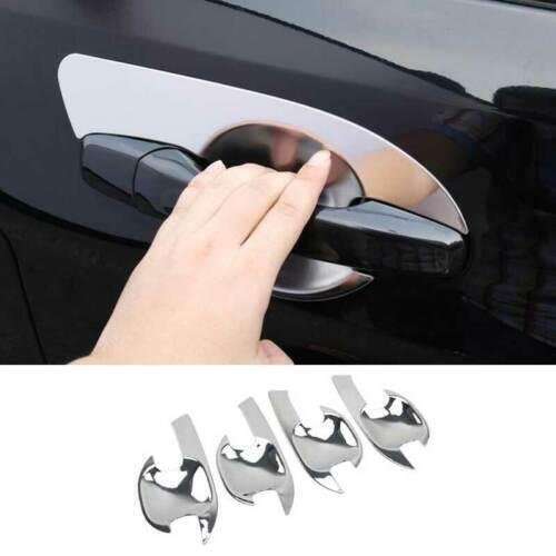 For Ford Explorer 11-2019 Chrome Steel Exterior Side Door Bowl Cover Trim 4PCS