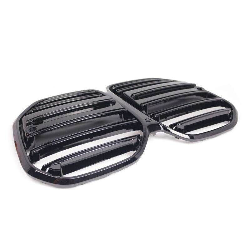 Gloss Black Front Kidney Grille Mesh For BMW 4 Series G22 Coupe 2-Doors 2021+