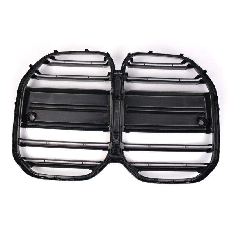 Gloss Black Front Kidney Grille Mesh For BMW 4 Series G22 Coupe 2-Doors 2021+