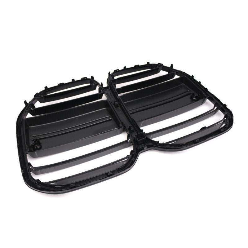 Gloss Black Front Kidney Grille Mesh For BMW 4 Series G22 Coupe 2-Doors 2021+
