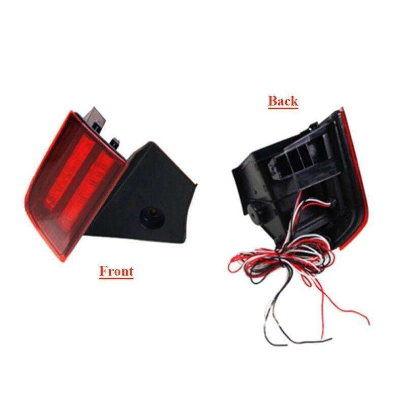LED Rear Taillight Bumper Reflector Light For Mitsubishi Pajero Sport 15-18 Pair