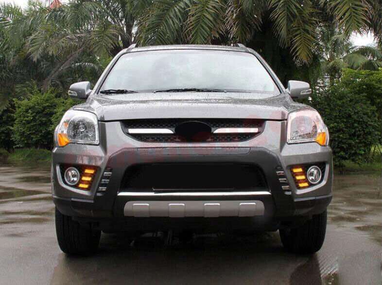 For Kia Sportage 2009-2010 LED Daytime Running Lights &amp; Turn Signals Lights 2pcs